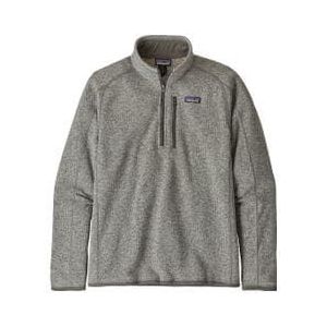 patagonia better sweater 1 4 zip grey