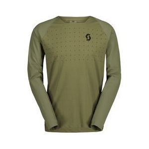 scott trail vertic pro t shirt lange mouwen groen heren