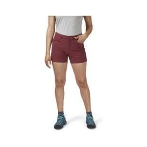 women s rab capstone hiking shorts red