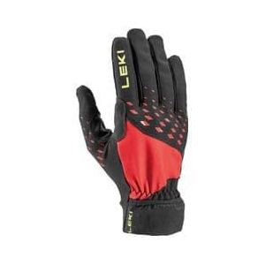 leki ultra trail storm handschoenen zwart rood