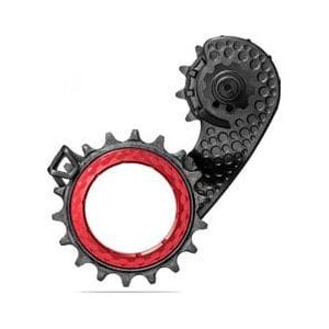 absoluteblack hollowcage derailleur clevis voor shimano ultegra 8150 12v rood