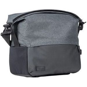 bontrager city trunk 18l grey  black rack bag