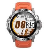 coros vertix 2 lava orange sports watch