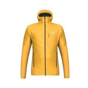 salewa ortles hybrid tirolwool responsive jacket geel