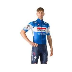 castelli pro light wind soudal quick step 2024 windproof vest blauw