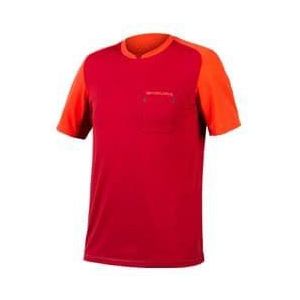 endura gv500 foyle rust rood t shirt