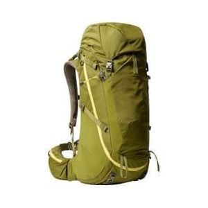 the north face terra 55l hiking backpack green