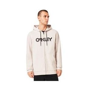 oakley teddy hoodie light grey