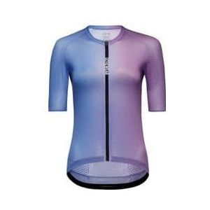 gore wear spinshift breathe violet blue women s short sleeve jersey