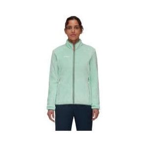 mammut innominata dames fleece jack lichtgroen