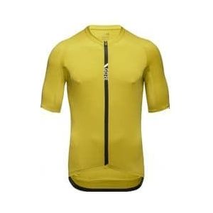 gore wear torrent short sleeve jersey yellow