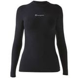 women s long sleeve baselayer champion seamless black