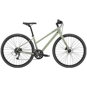 cannondale quick women s 3 remixte shimano acera altus 9v 700 mm agave green fitness city bike