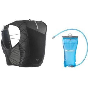 salomon active skin 12 unisex hydratatietas  1 5l waterzak zwart