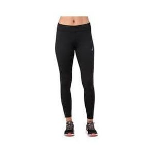 asics core run black women s thermal long tights