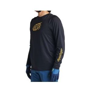 troy lee designs skyline iconic long sleeve jersey zwart