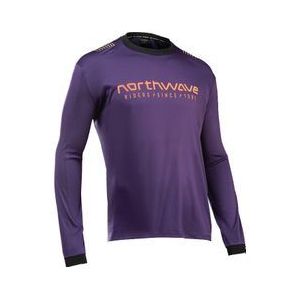 northwave sharp trui met lange mouwen paars oranje