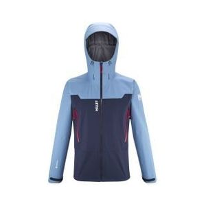 millet kamet light gore tex waterdichte jas blauw