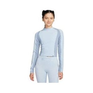 nike dri fit trail women s long sleeve jersey blue