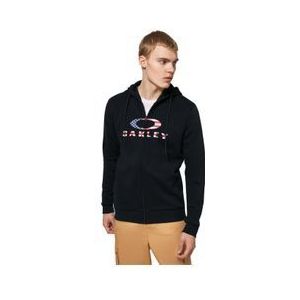 Oakley - Bark FZ Hoodie 2.0 - Zwart - Capuchon met Volledige Ritssluiting