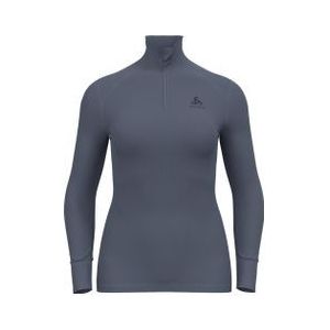 base layer women s odlo half zip active warm grey