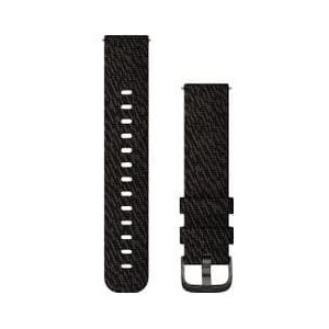 garmin 20mm black pepper woven nylon band