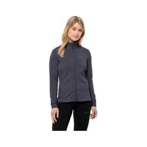 jack wolfskin kolbenberg fz women s fleece jacket grey