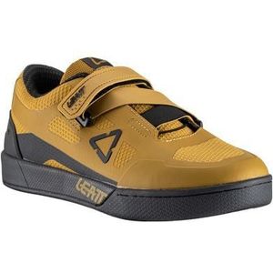 leatt 5 0 clip suede schoenen bruin zwart