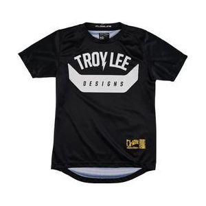 troy lee designs flowline aircore children s short sleeve jersey black