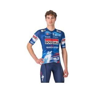castelli competizione soudal quick step 2025 jersey met korte mouwen