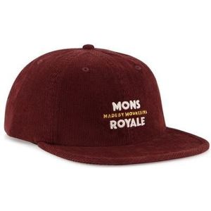 mons royale roam brown velvet cap