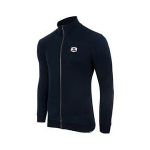 lebram ecusson zippe sweatshirt donkerblauw