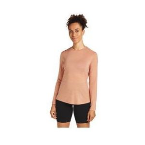 Icebreaker - Merino 125 Cool Lite Sphere III - Lange Mouwen T-shirt - Beige