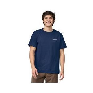 patagonia fitz roy icon responsibili tee unisex blue