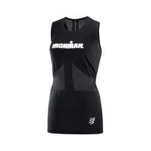 compressport women s ironman dazzle tank top black