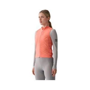 maap flow women s orange sleeveless jacket