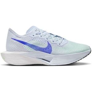 nike zoomx vaporfly next  3 wit groen blauw hardloopschoenen