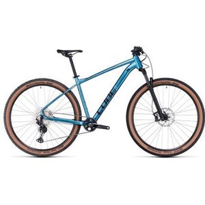 cube reaction pro hardtail mtb shimano deore xt 12s 29  switch blauw paars 2023