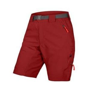 endura hummvee ii women s cayenne red shorts