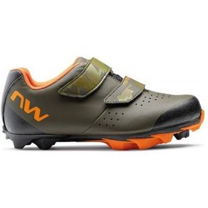 northwave origin junior mtb schoenen groen oranje