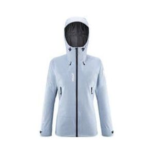 women s millet kamet gore tex waterproof jacket light blue