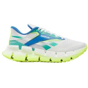 reebok floatzig 1 hardloopschoenen voor dames wit groen geel