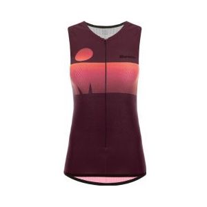 santini x ironman audax aero women s sleeveless tri jersey