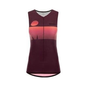 santini x ironman audax aero women s sleeveless tri jersey