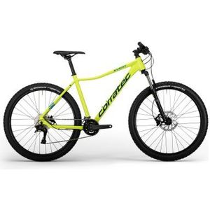 semi stijve mountainbike corratec x green motion l twoo v4008 8v 27 5  lime green 2023