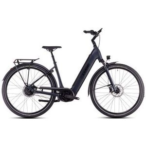 cube supreme hybrid deluxe pro 625 easy entry elektrische stadsfiets enviolo city belt 625 wh 700 mm nacht zwart 2025