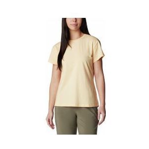 columbia sun trek beige technisch dames t shirt