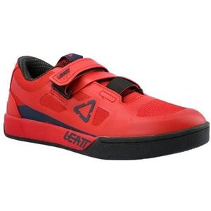 leatt 5 0 clip schoenen red chilli