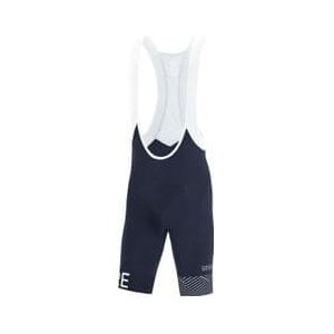 gore wear c5 opti bib shorts  blauw wit