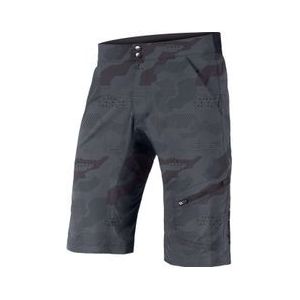 endura hummvee lite shorts met endura base layer donkergrijs